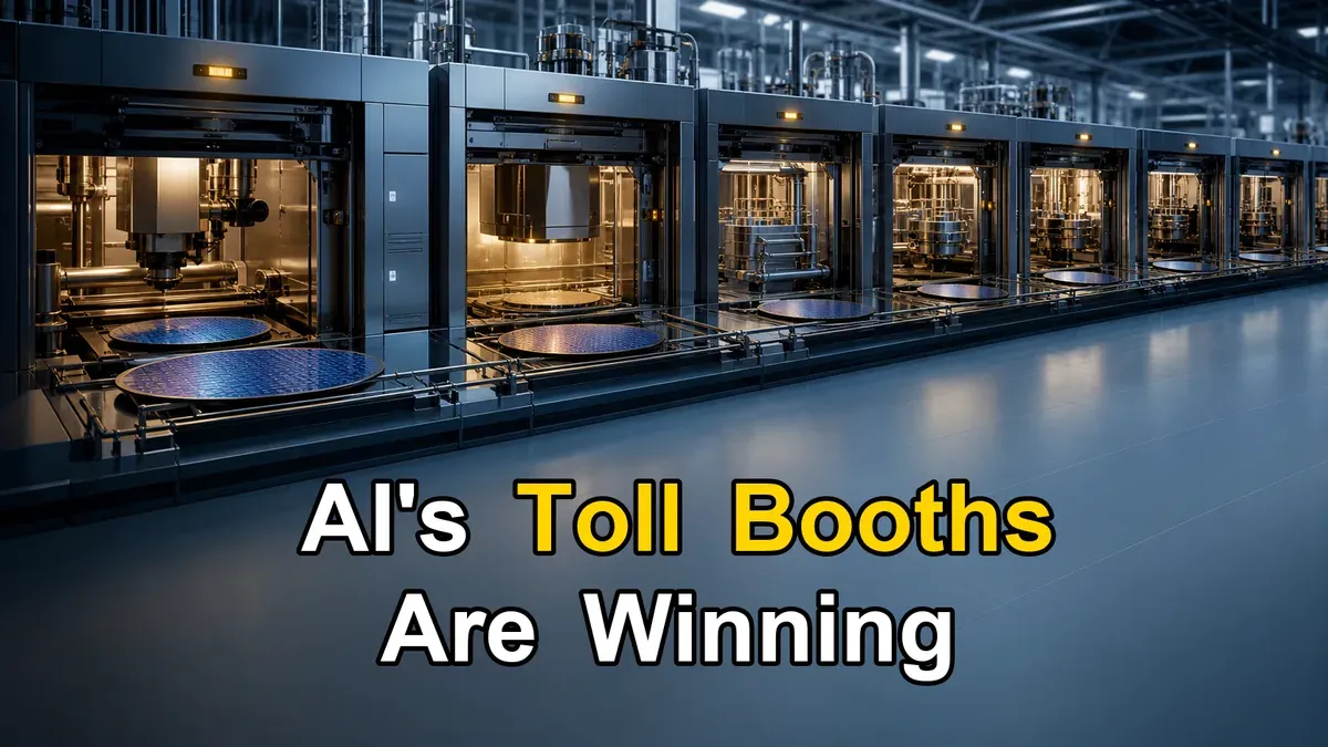 The AI Toll Booths: Why 5 Chip-Equipment Stocks Are Up 73% to 124% in 2026