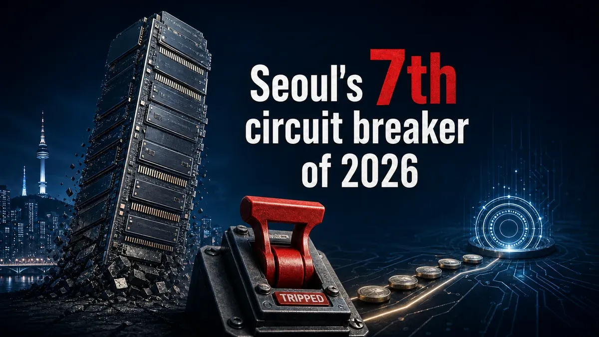 Korea's AI Trade Just Broke: KOSPI -8.95%, SK Hynix -15%, and the 7th Circuit Breaker of 2026