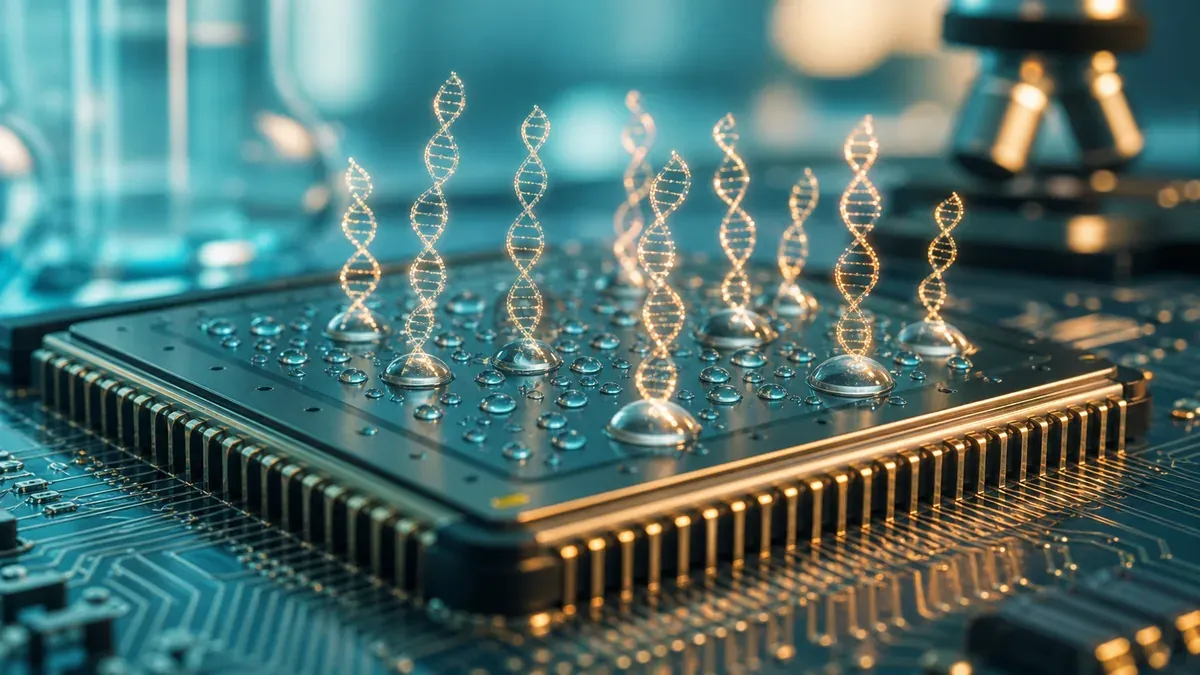 64 DNA Strands on One Chip: Why Harvard's Water-Based DNA Printer Could Cut Synthesis Costs