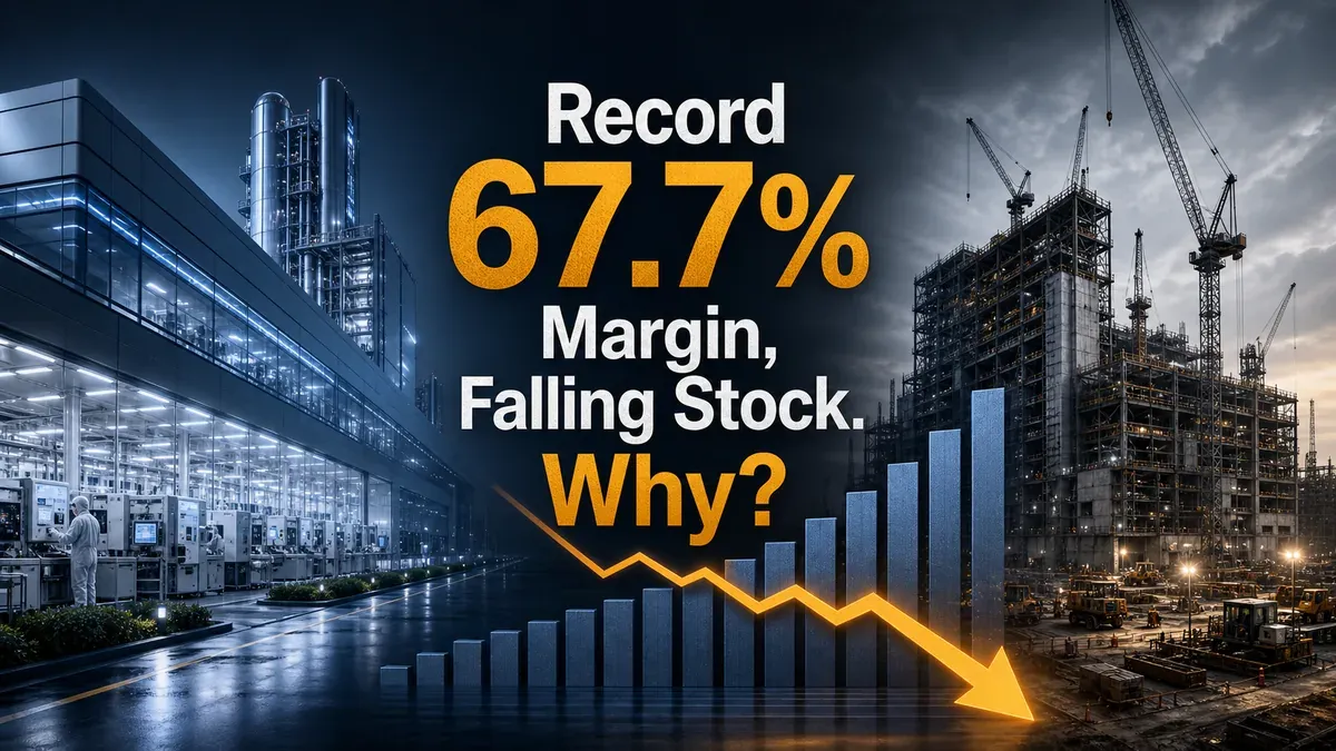 TSMC's 67.7% Margin vs a $265 Billion Bet: Why Record Profits Still Sank the Stock