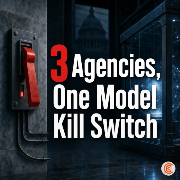 3 Agencies and a Kill Switch: What the Bipartisan AI Kill Switch Act Would Actually Force Labs to Build
