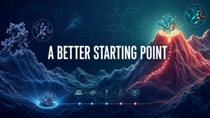 AI Made Protein Evolution 79× More Selective—By Improving the Starting Point, Not Replacing the Lab