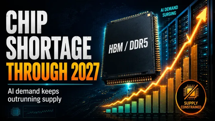 The Chip Shortage Isn't Ending — It Runs Past 2027
