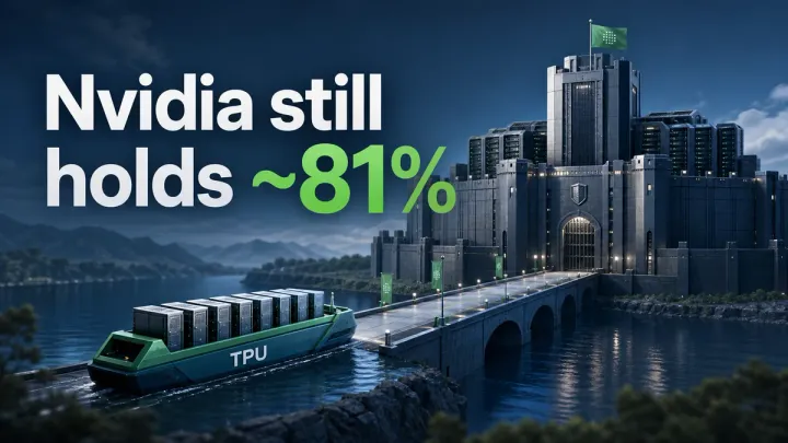 Google Is Now Selling TPUs to Crack Nvidia's 81% Grip. Here's What Actually Changes.