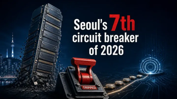 Korea's AI Trade Just Broke: KOSPI -8.95%, SK Hynix -15%, and the 7th Circuit Breaker of 2026