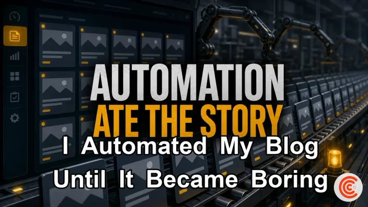 I Automated My Blog Until It Became Boring