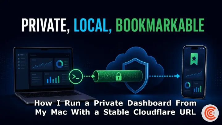How I Run a Private Dashboard From My Mac With a Stable Cloudflare URL